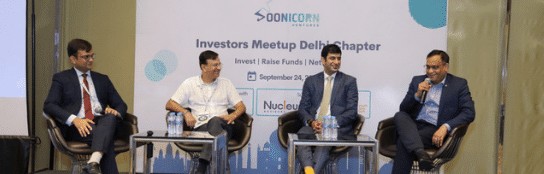Panel discussion on stage